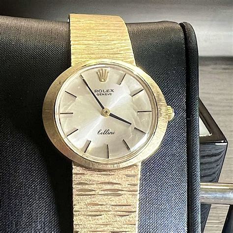 rolex cellini 14k gold